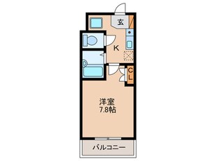 ハイツ宮の森Ⅱ番館の物件間取画像